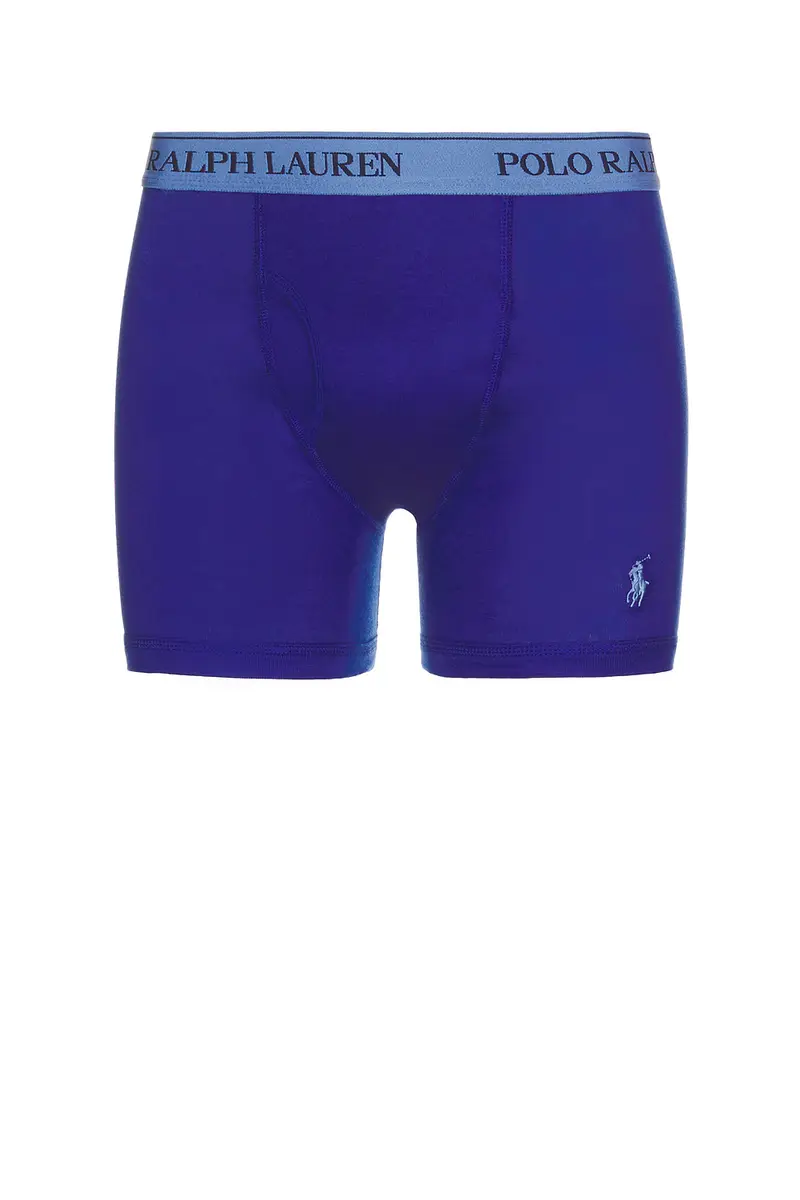 Polo Ralph Lauren Classic Fit Cotton 3 Pack Boxer Brief | Thumbnail 2 Polo Ralph Lauren Classic Fit Cotton 3 Pack Boxer Brief | Thumbnail 2