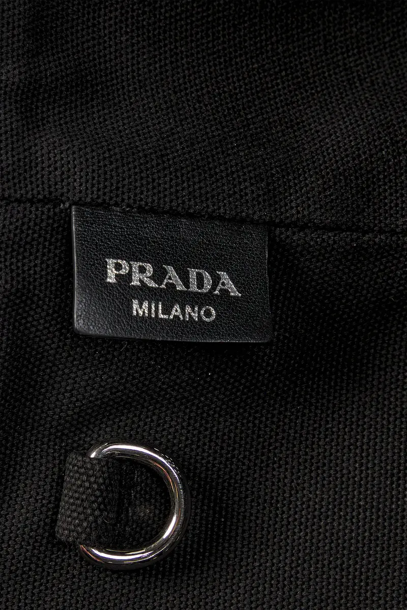 Prada Prada Grommet Canapa Tote Bag | Thumbnail 5