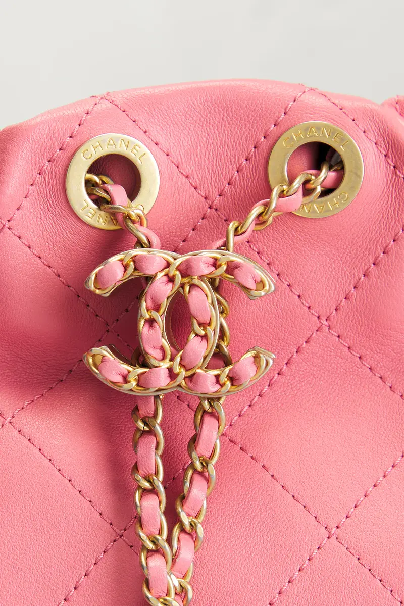 Chanel Chanel Calfskin Drawstring Bucket Bag | Thumbnail 6 Chanel Chanel Calfskin Drawstring Bucket Bag | Thumbnail 6