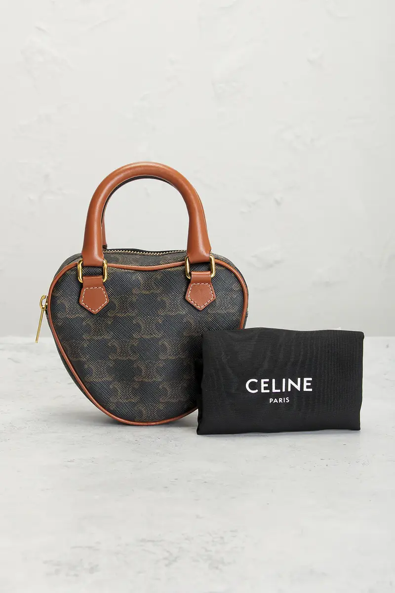 Celine Celine Triomphe Heart Handbag | Thumbnail 8 Celine Celine Triomphe Heart Handbag | Thumbnail 8