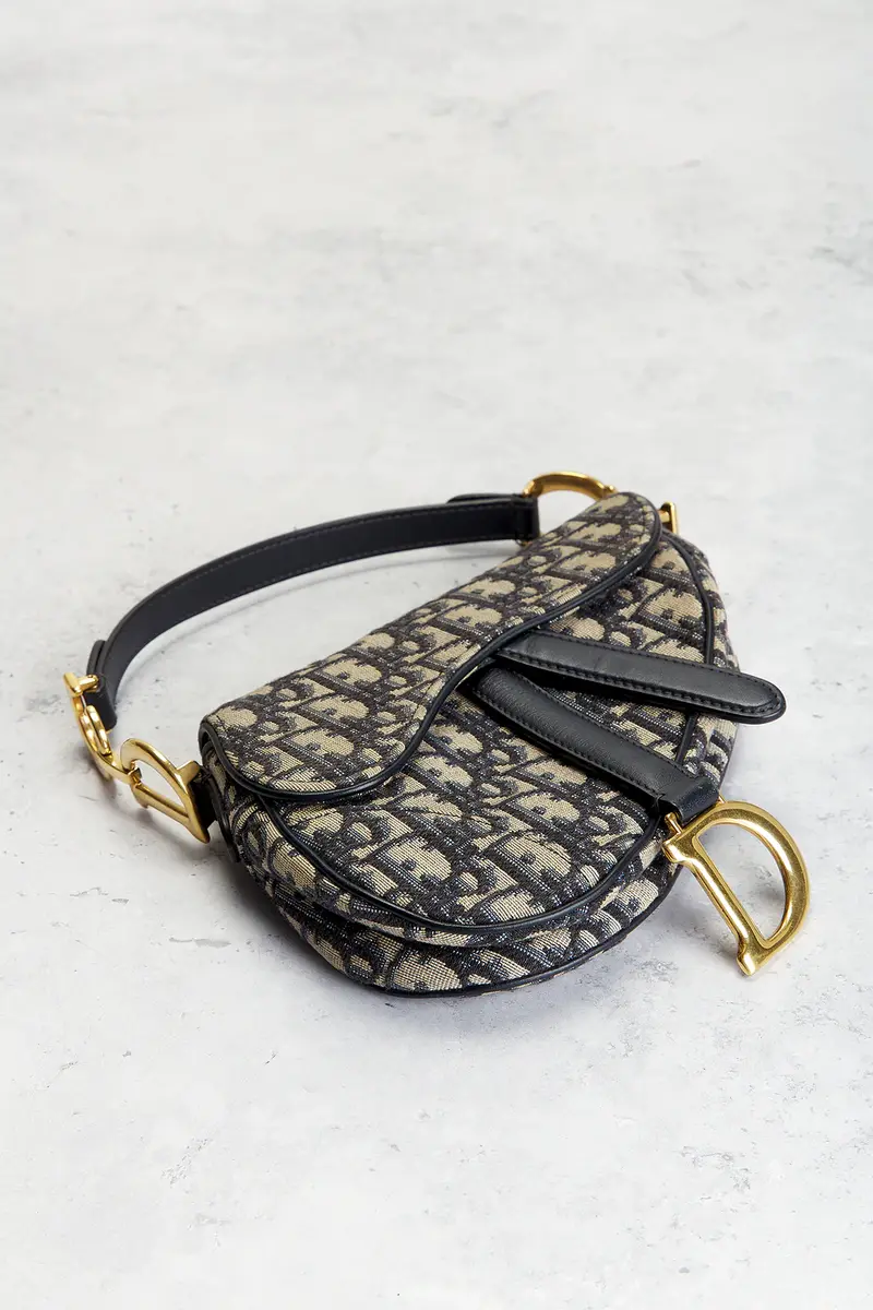 Dior Dior Trotter Oblique Mini Saddle Bag | Thumbnail 4 Dior Dior Trotter Oblique Mini Saddle Bag | Thumbnail 4