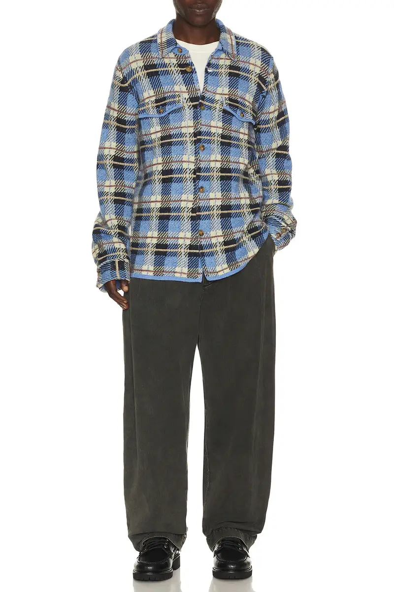 Guest In Residence Plaid Work Shirt | Thumbnail 3