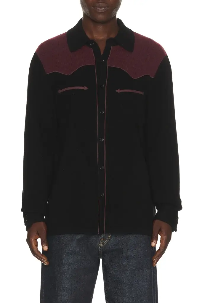 Guest In Residence Western Button Up Shirt