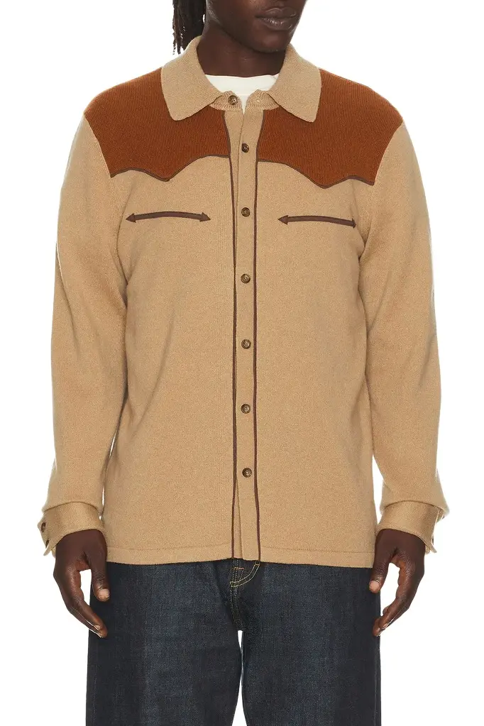 Guest In Residence Western Button Up Shirt