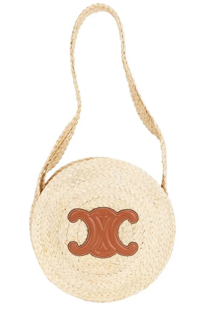 Celine Celine Small Panier Round Shoulder Bag