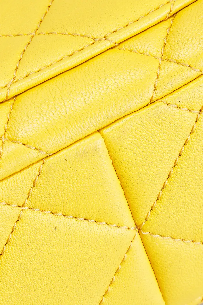Chanel Chanel Lambskin Paris-Dakar Wenge Wood Mini Square Flap Bag | Thumbnail 8 Chanel Chanel Lambskin Paris-Dakar Wenge Wood Mini Square Flap Bag | Thumbnail 8