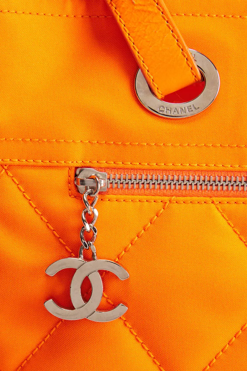 Chanel Chanel Nylon Paris-Biarritz Tote Bag | Thumbnail 7 Chanel Chanel Nylon Paris-Biarritz Tote Bag | Thumbnail 7