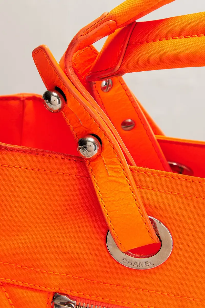 Chanel Chanel Nylon Paris-Biarritz Tote Bag | Thumbnail 8 Chanel Chanel Nylon Paris-Biarritz Tote Bag | Thumbnail 8