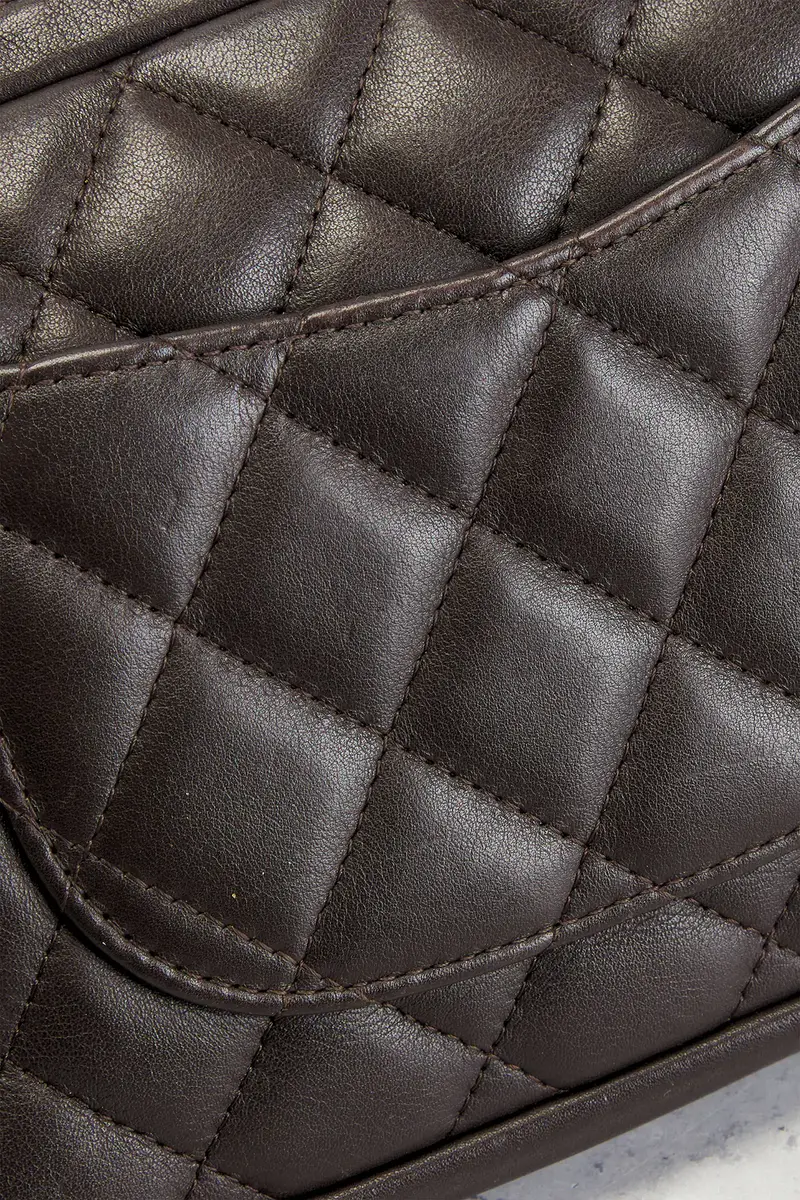 Chanel Chanel Calfskin Cambon Pochette Shoulder Bag | Thumbnail 8