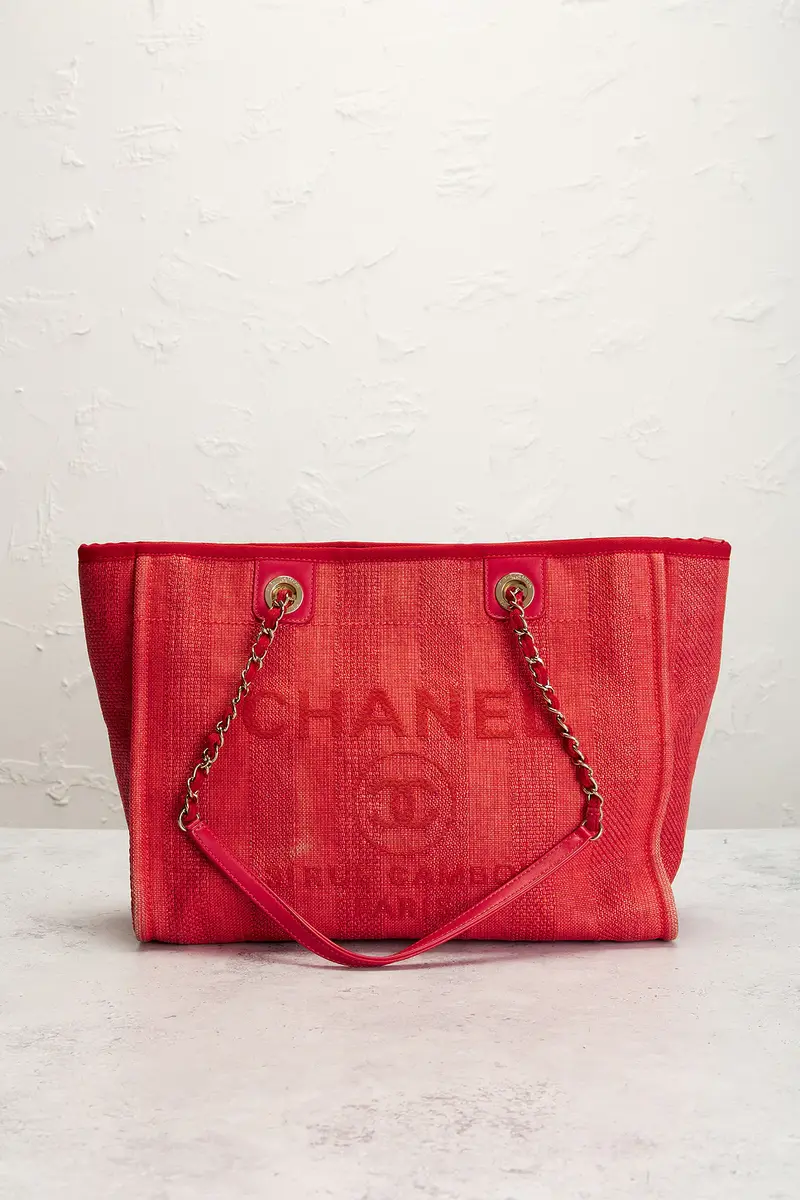 Chanel Chanel Small Deauville Tote Bag | Thumbnail 2