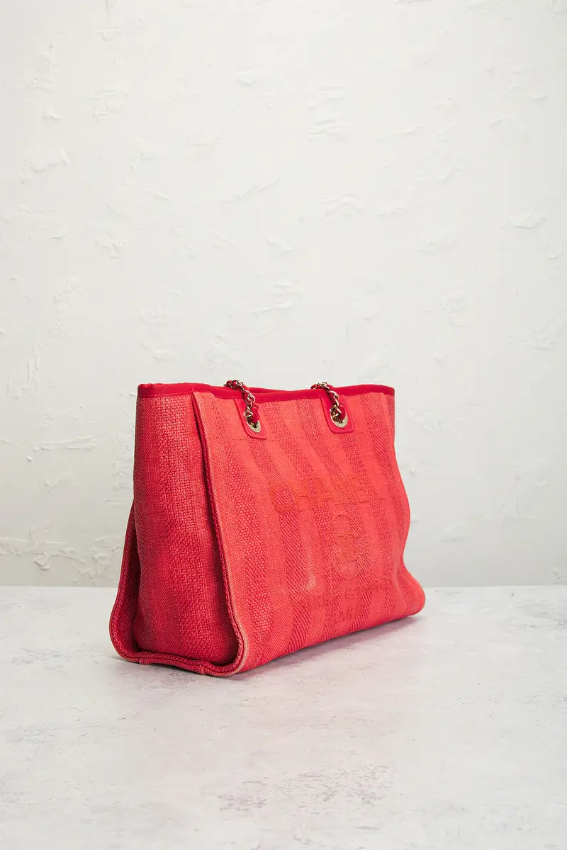 Chanel Chanel Small Deauville Tote Bag | Thumbnail 4