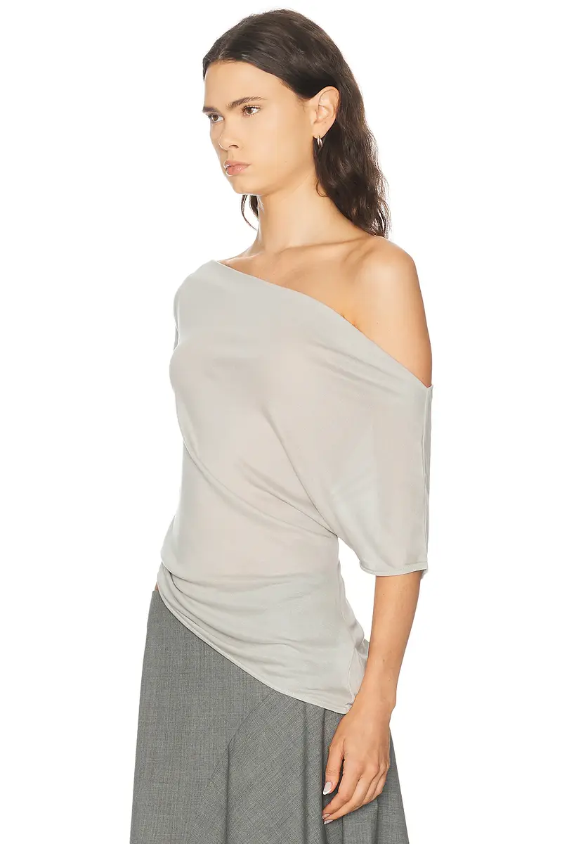 St. Agni Fine Jersey Off Shoulder Top | Thumbnail 3 St. Agni Fine Jersey Off Shoulder Top | Thumbnail 3