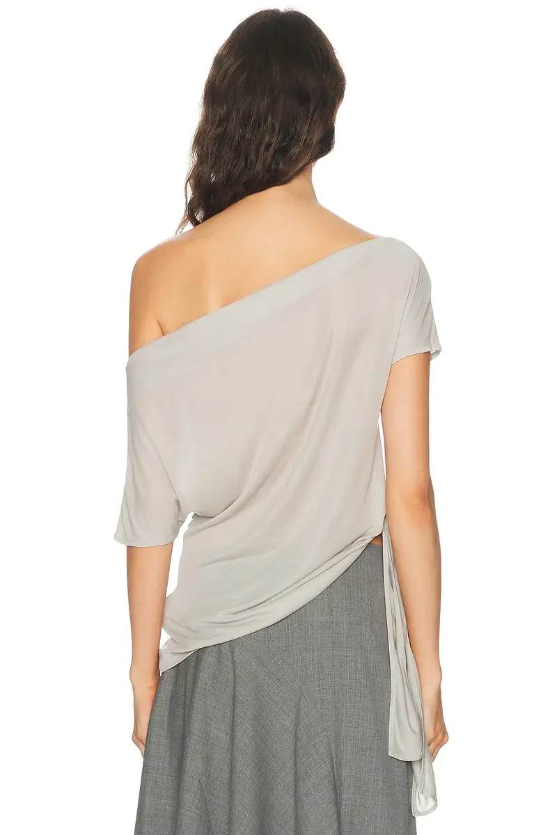 St. Agni Fine Jersey Off Shoulder Top | Thumbnail 4 St. Agni Fine Jersey Off Shoulder Top | Thumbnail 4