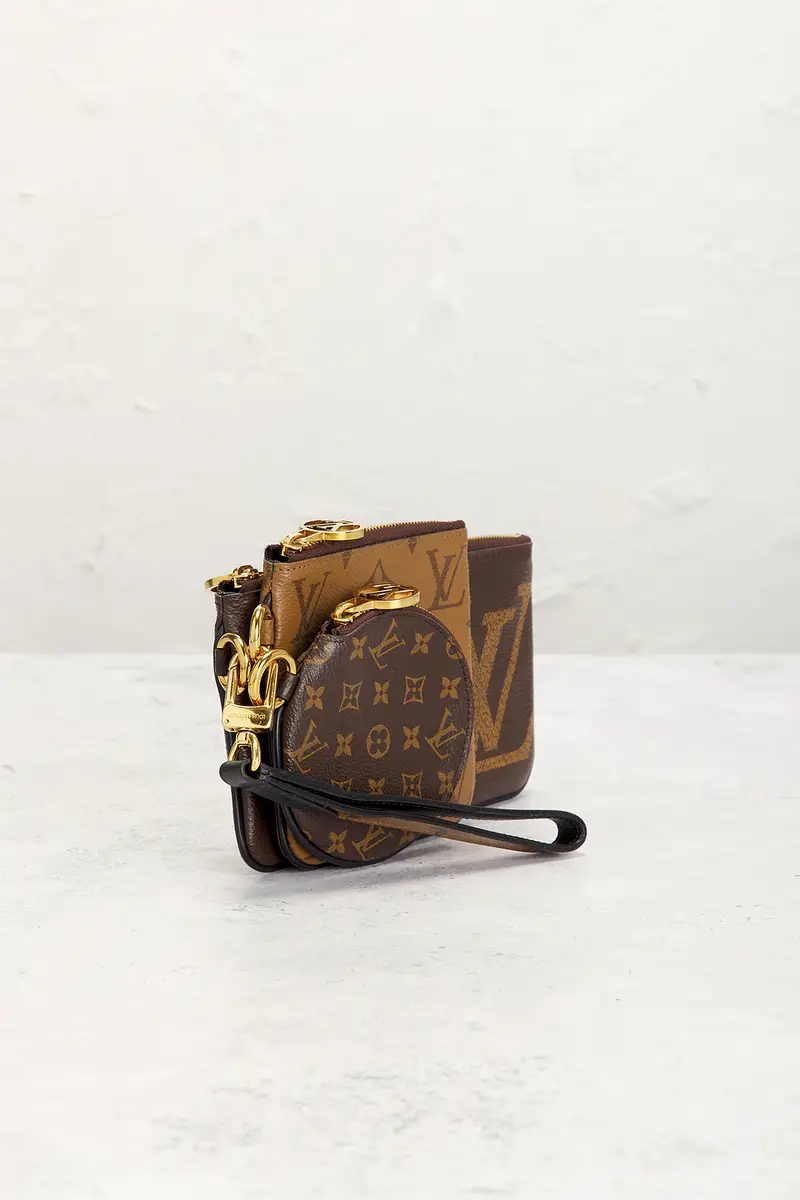 Louis Vuitton Louis Vuitton Reverse Monogram Giant Trio Pouch | Thumbnail 4 Louis Vuitton Louis Vuitton Reverse Monogram Giant Trio Pouch | Thumbnail 4