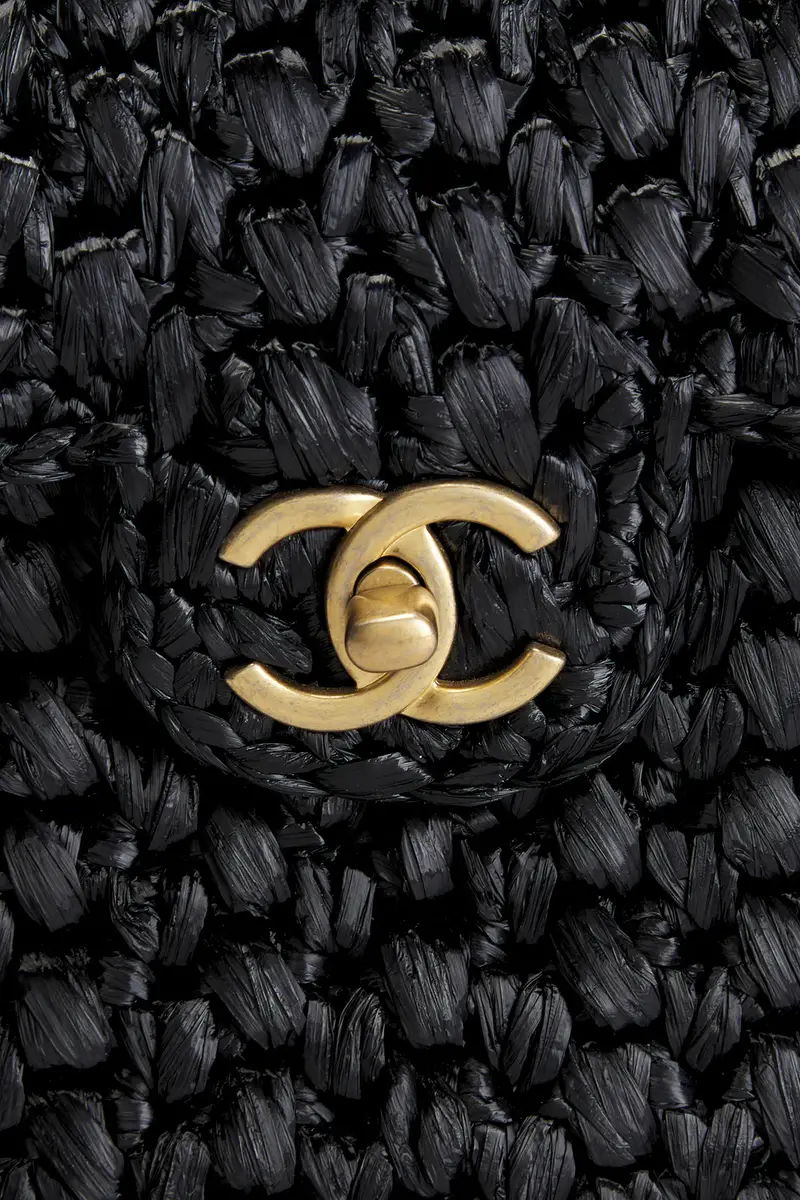 Chanel Chanel Raffia Shopping Tote Bag | Thumbnail 6 Chanel Chanel Raffia Shopping Tote Bag | Thumbnail 6