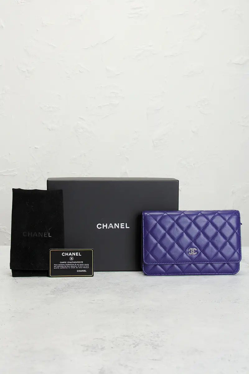 Chanel Chanel Lambskin Classic Wallet On Chain | Thumbnail 9 Chanel Chanel Lambskin Classic Wallet On Chain | Thumbnail 9