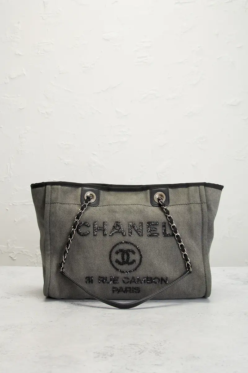 Chanel Chanel Medium Deauville Tote Bag | Thumbnail 2 Chanel Chanel Medium Deauville Tote Bag | Thumbnail 2
