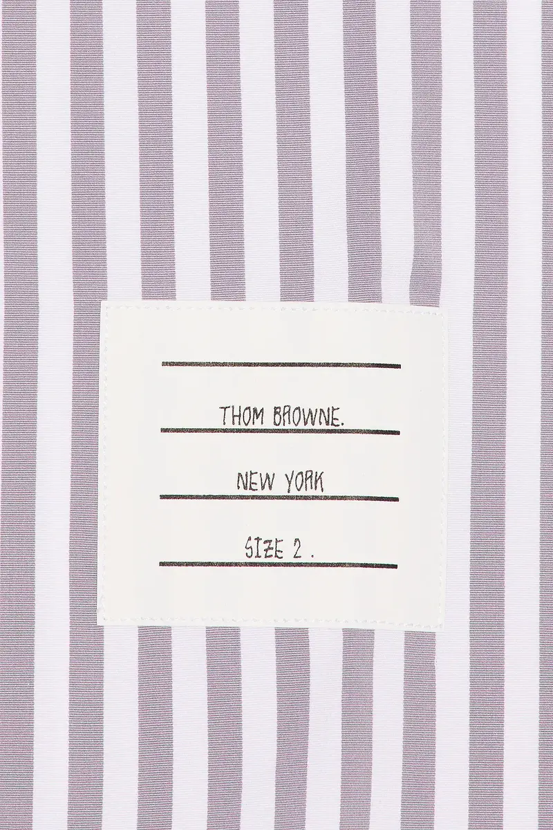 Thom Browne Straight Fit Wide University Shirt | Thumbnail 5 Thom Browne Straight Fit Wide University Shirt | Thumbnail 5