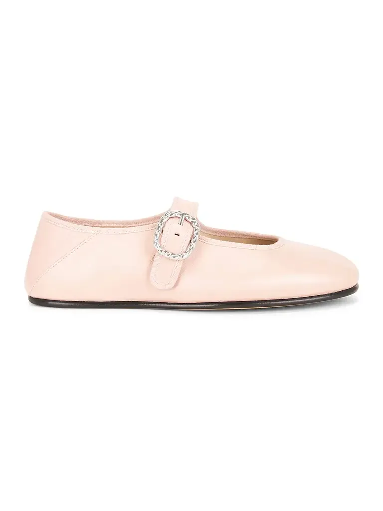 Bottega Veneta Veneziana Mary Jane Ballerina Flat