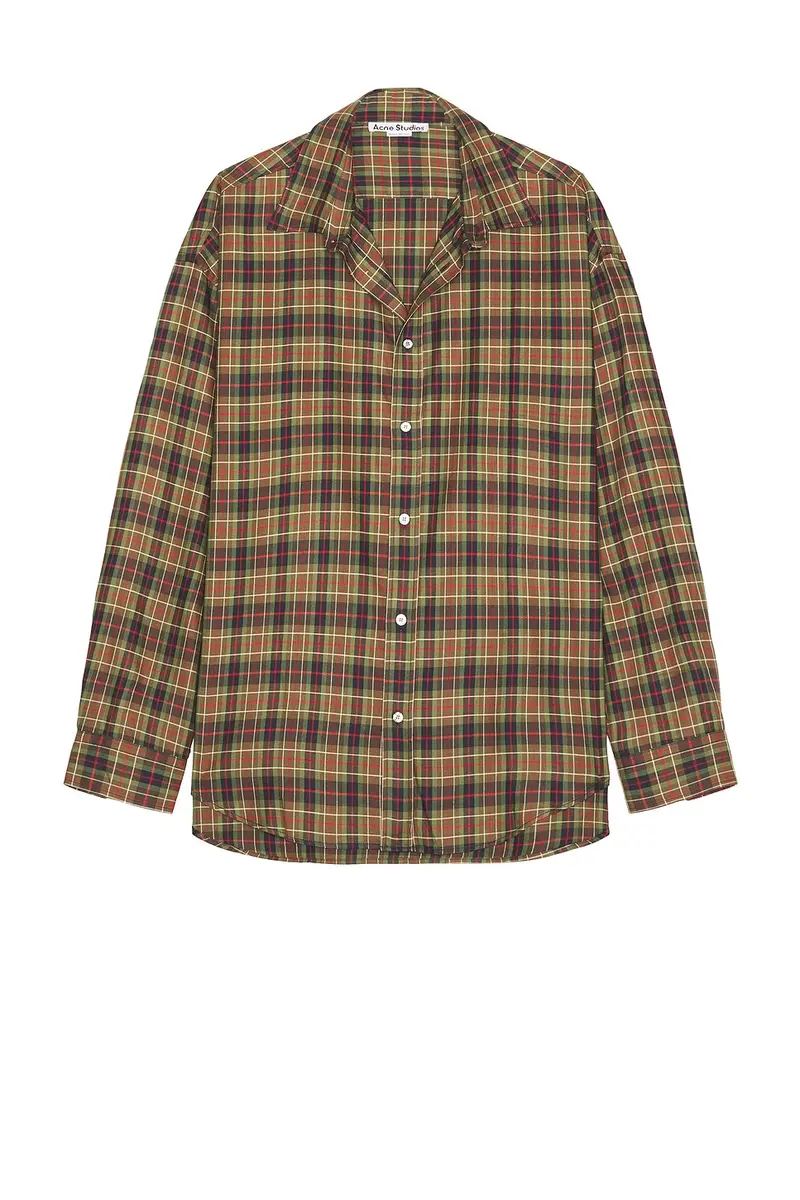 Acne Studios Setar Ls Check Flannel | Thumbnail 4