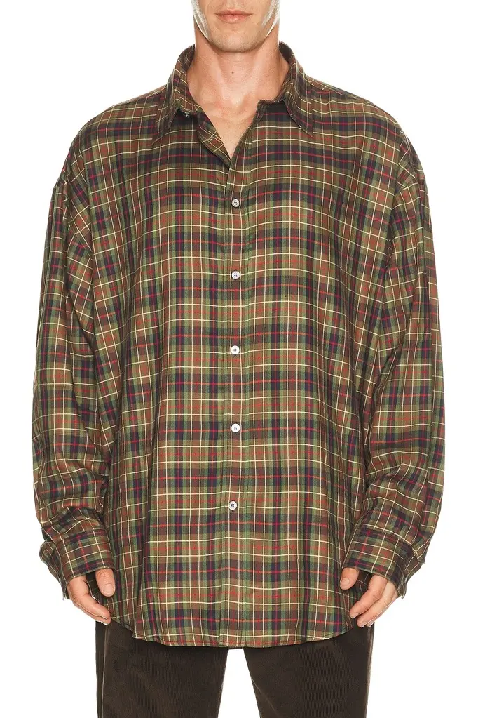 Acne Studios Setar Ls Check Flannel
