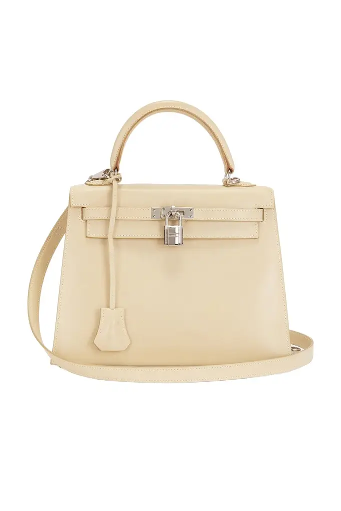 HERMÈS Hermes Box Kelly 25 Sellier Handbag