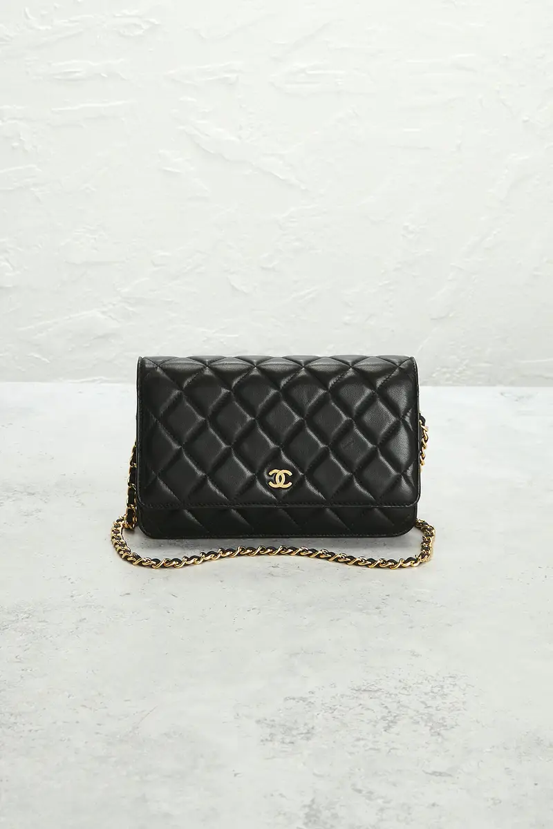 Chanel Chanel Lambskin Classic Wallet On Chain | Thumbnail 2