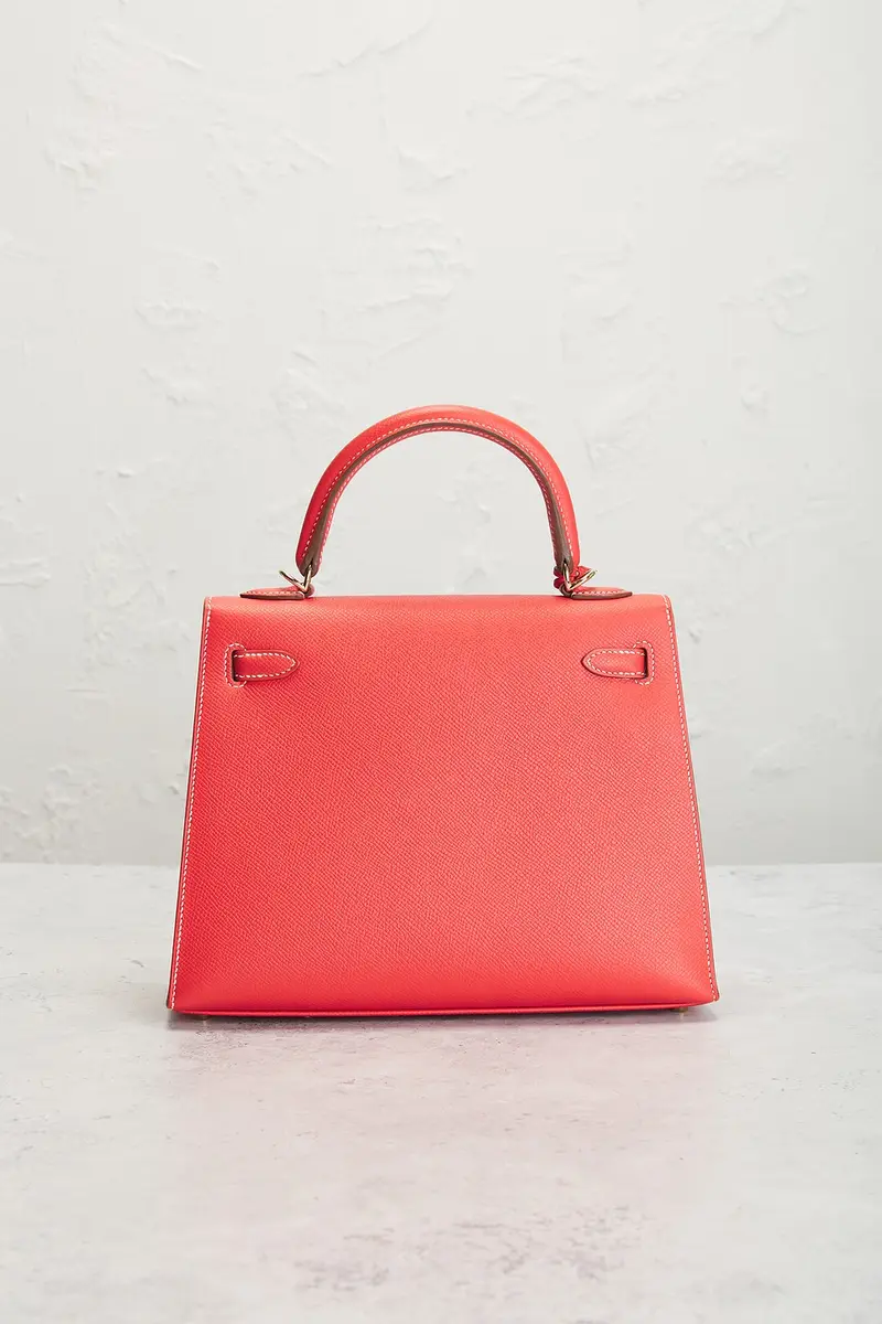 HERMÈS Hermes Epsom Verso Kelly 25 Sellier Handbag | Thumbnail 3