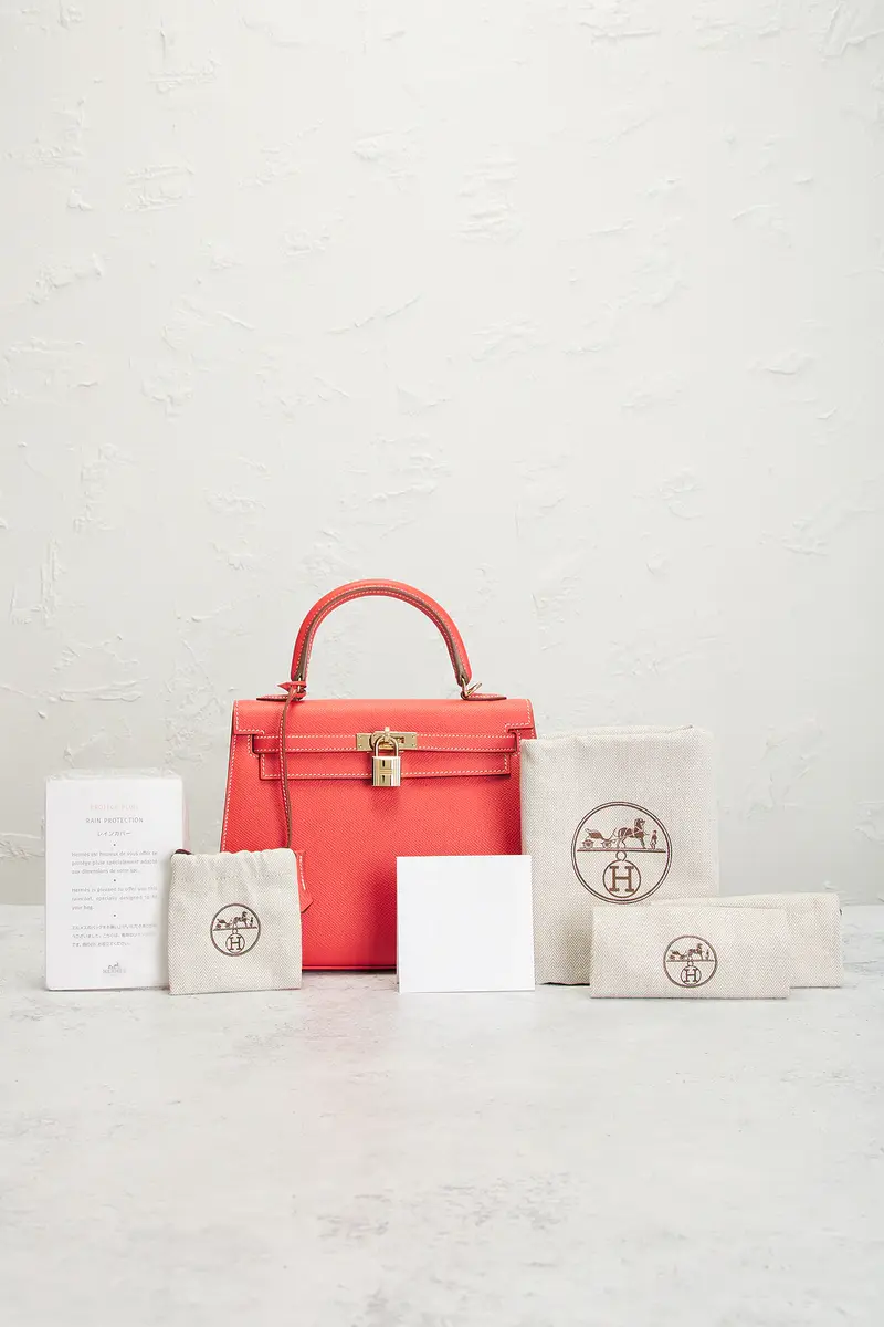 HERMÈS Hermes Epsom Verso Kelly 25 Sellier Handbag | Thumbnail 8
