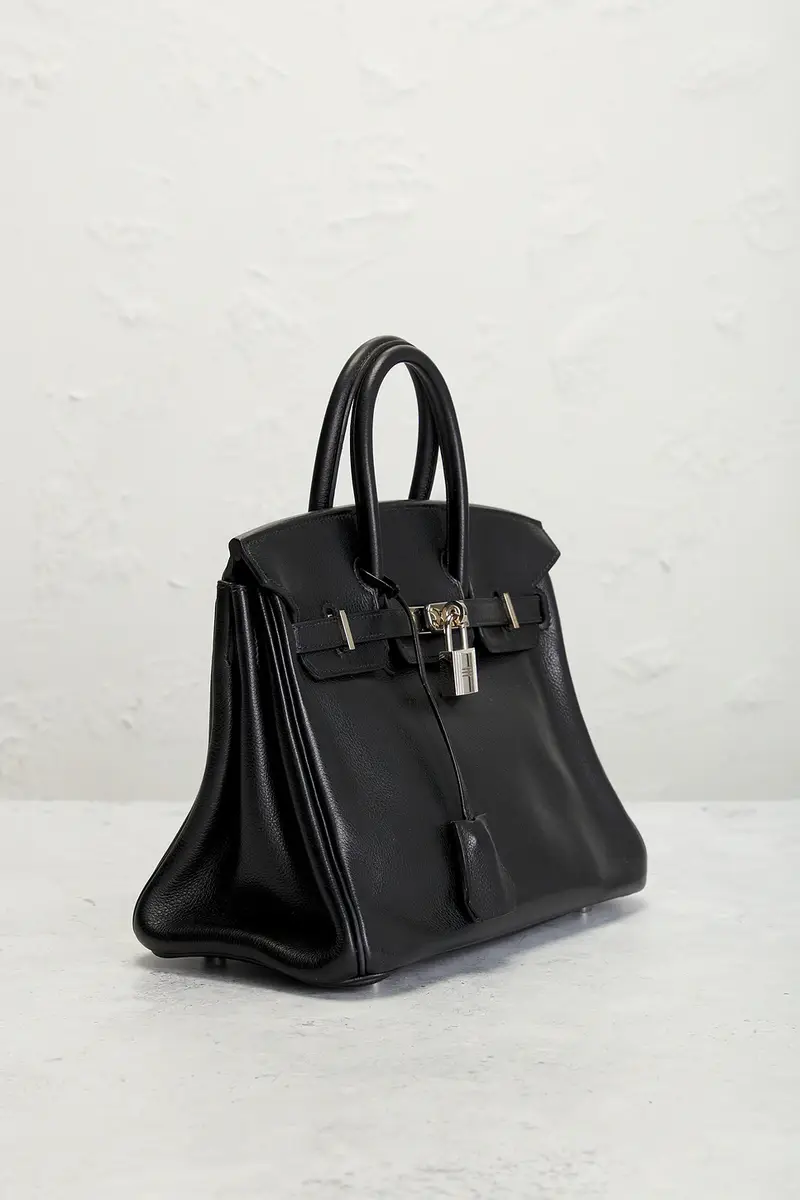 HERMÈS Hermes Evergrain Birkin 25 Handbag | Thumbnail 4 HERMÈS Hermes Evergrain Birkin 25 Handbag | Thumbnail 4