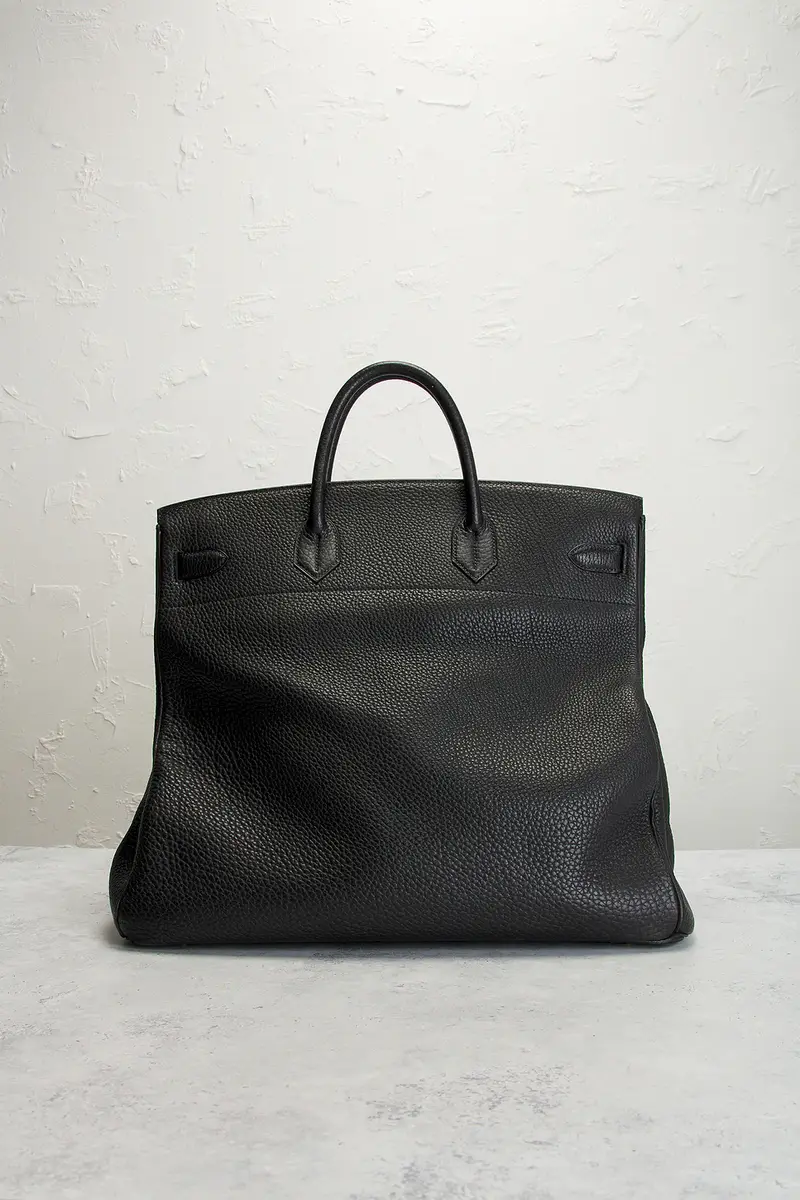HERMÈS Hermes Fjord Haut A Courroies Birkin 45 Handbag | Thumbnail 3 HERMÈS Hermes Fjord Haut A Courroies Birkin 45 Handbag | Thumbnail 3