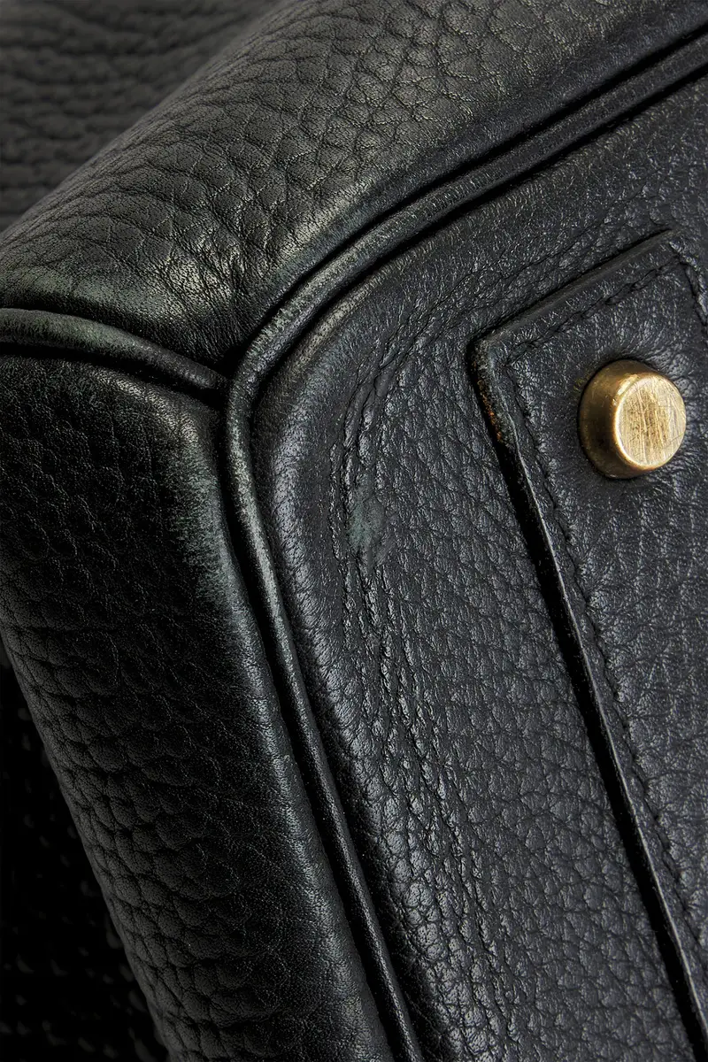 HERMÈS Hermes Fjord Haut A Courroies Birkin 45 Handbag | Thumbnail 8 HERMÈS Hermes Fjord Haut A Courroies Birkin 45 Handbag | Thumbnail 8