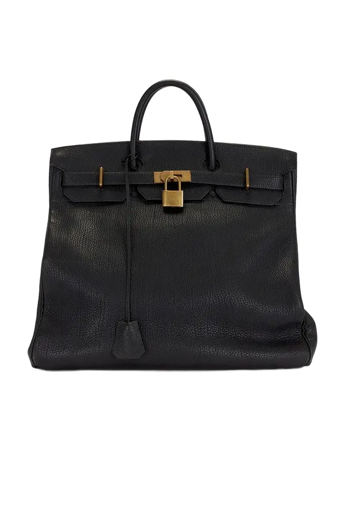 HERMÈS Hermes Fjord Haut A Courroies Birkin 45 Handbag