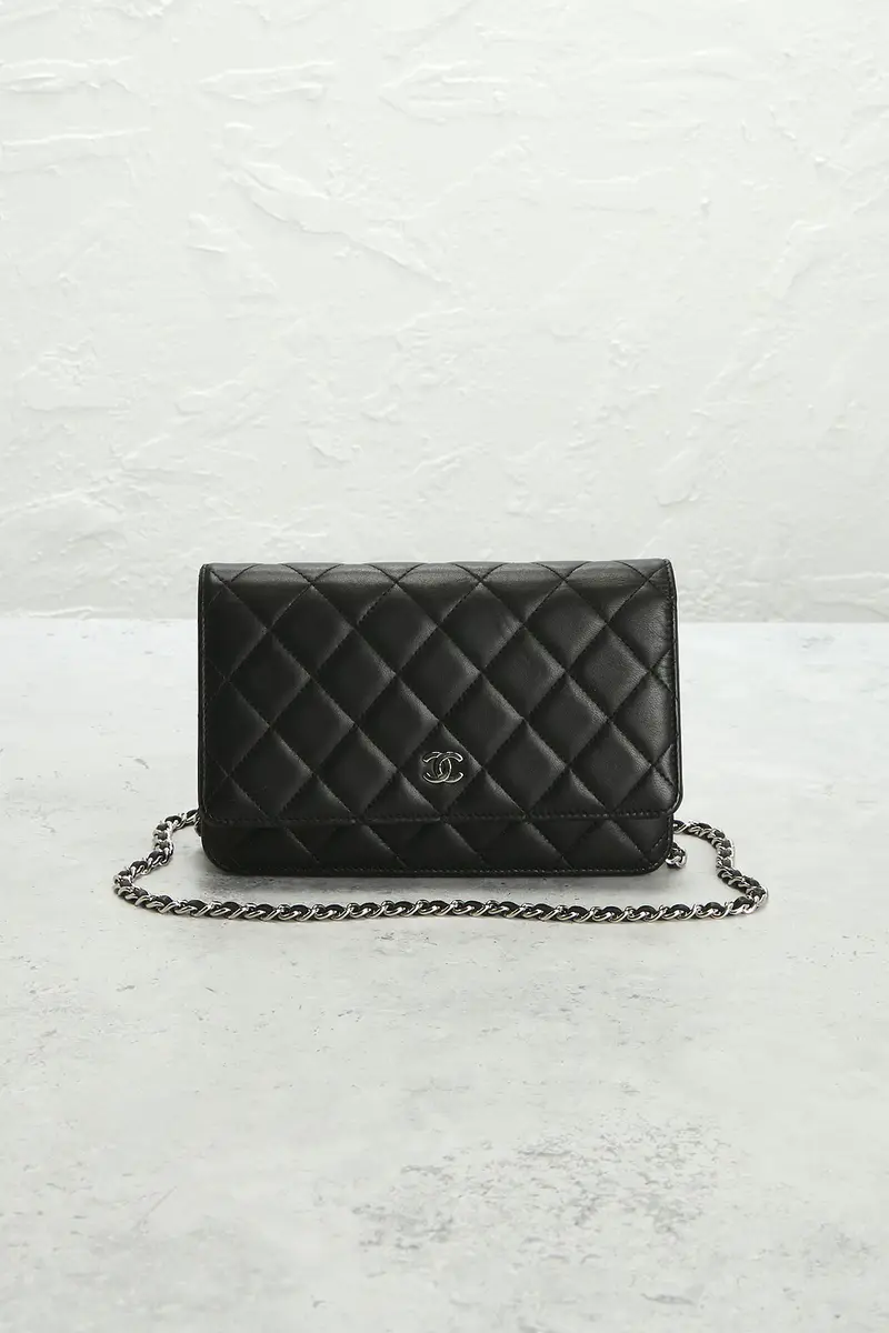 Chanel Chanel Lambskin Classic Wallet On Chain | Thumbnail 2