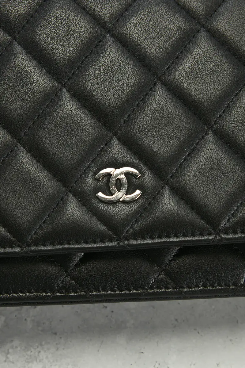 Chanel Chanel Lambskin Classic Wallet On Chain | Thumbnail 6