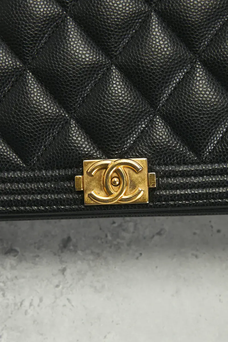 Chanel Chanel Caviar Boy Wallet On Chain | Thumbnail 6 Chanel Chanel Caviar Boy Wallet On Chain | Thumbnail 6