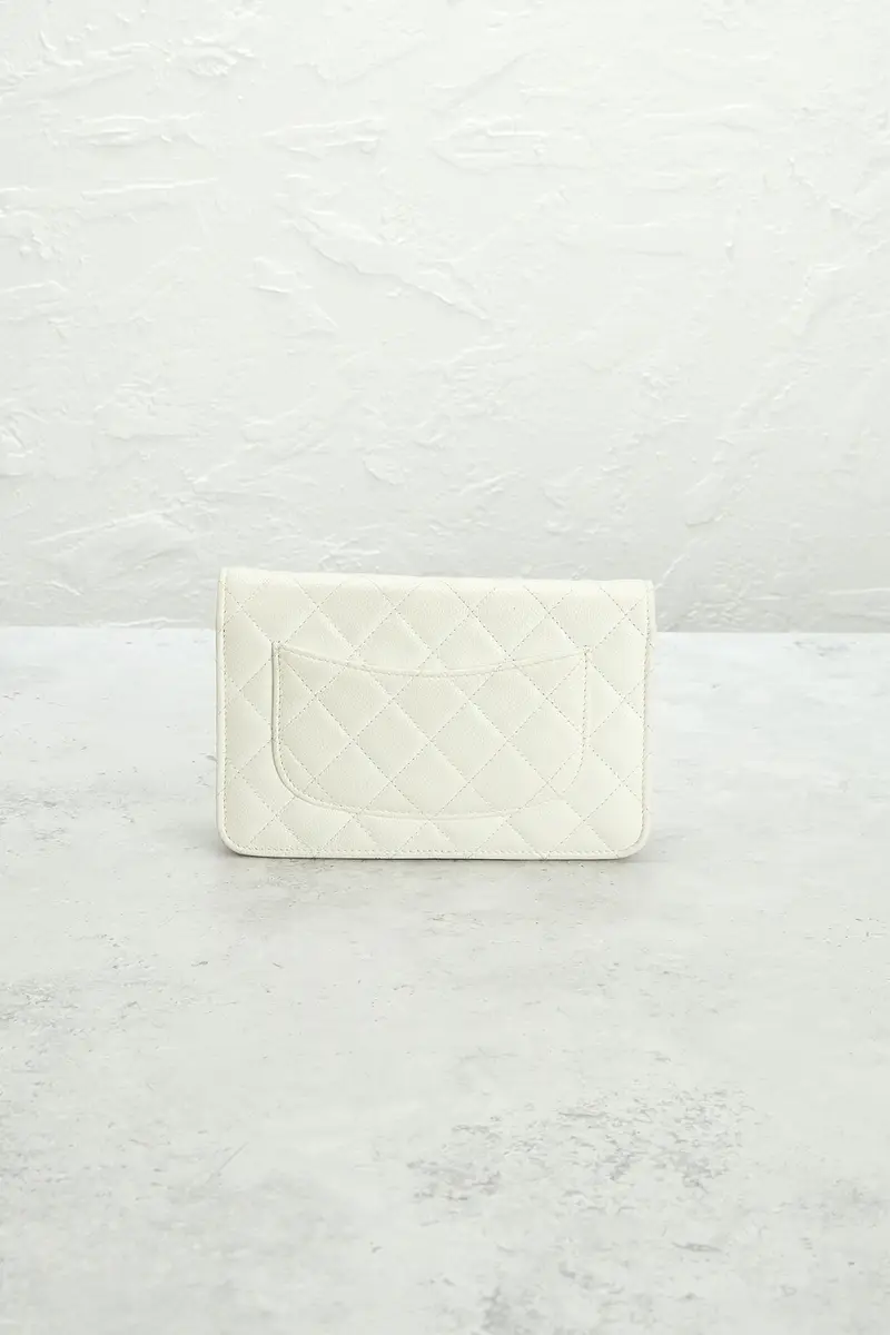 Chanel Chanel Caviar Classic Wallet On Chain | Thumbnail 3