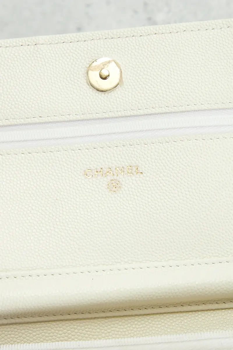 Chanel Chanel Caviar Classic Wallet On Chain | Thumbnail 5