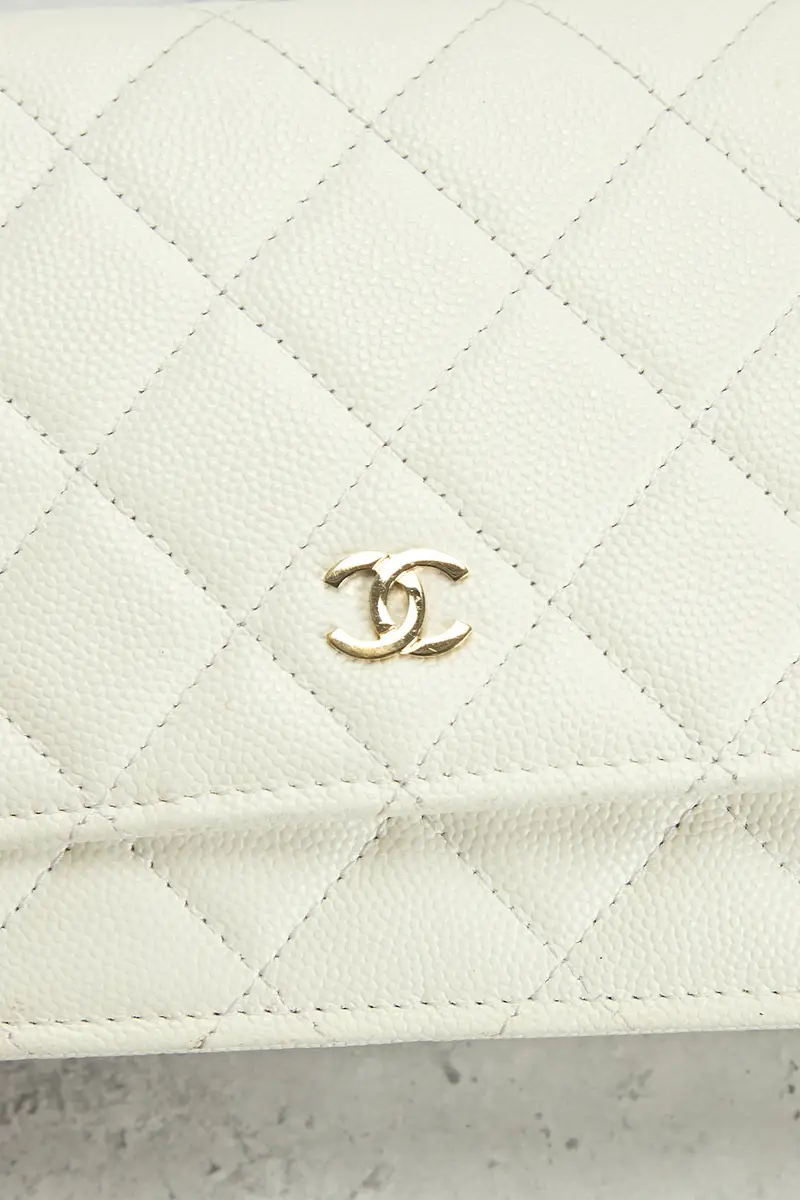 Chanel Chanel Caviar Classic Wallet On Chain | Thumbnail 6