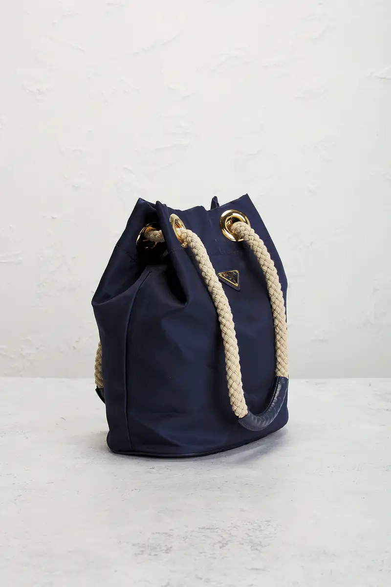 Prada Prada Mariner Re-Edition Bucket Tote Bag | Thumbnail 4 Prada Prada Mariner Re-Edition Bucket Tote Bag | Thumbnail 4
