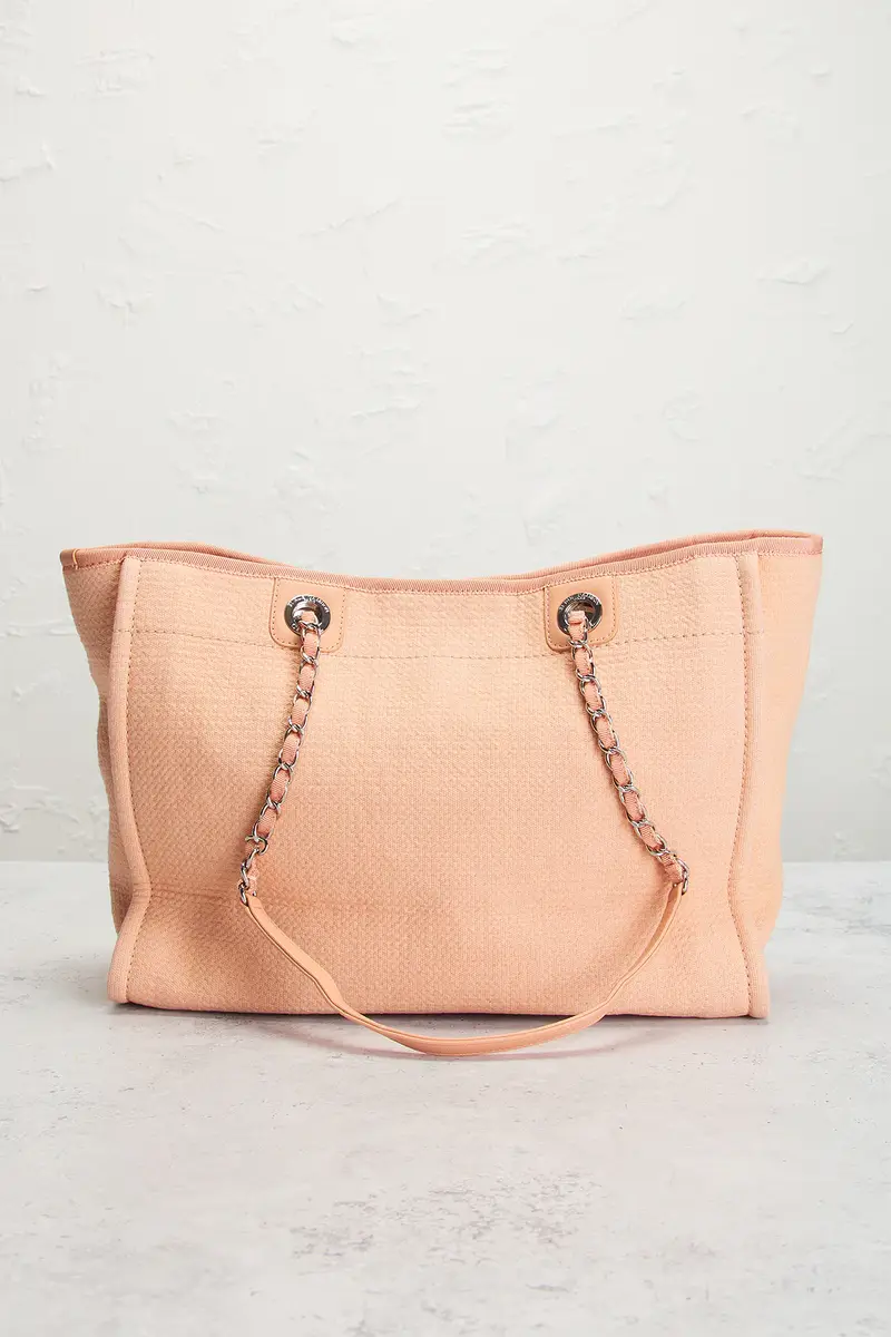 Chanel Chanel Small Deauville Tote Bag | Thumbnail 3