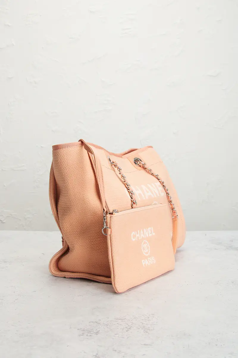 Chanel Chanel Small Deauville Tote Bag | Thumbnail 4