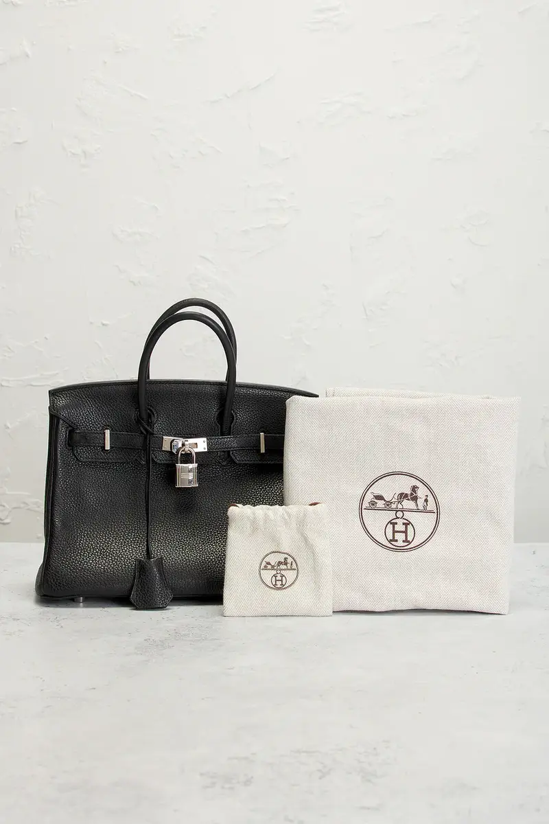 HERMÈS Hermes Togo Birkin 25 Handbag | Thumbnail 9 HERMÈS Hermes Togo Birkin 25 Handbag | Thumbnail 9