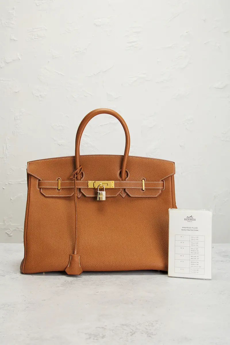 HERMÈS Hermes Togo Birkin 35 Handbag | Thumbnail 10 HERMÈS Hermes Togo Birkin 35 Handbag | Thumbnail 10