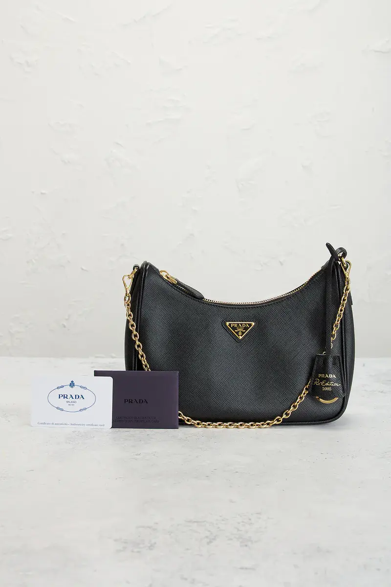Prada Prada Saffiano Re-Edition 2005 Shoulder Bag | Thumbnail 9