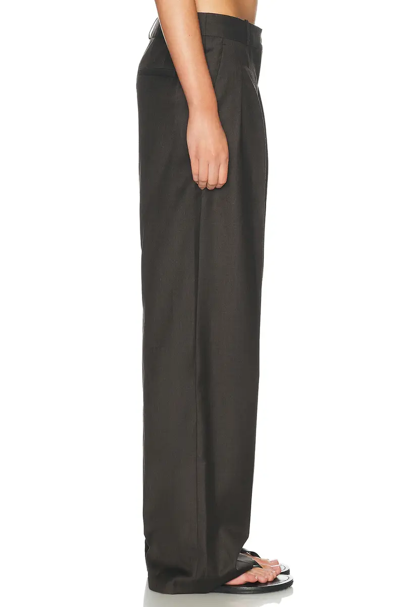 Loulou de Saison Sbiru Pleated Tailored Pant | Thumbnail 3 Loulou de Saison Sbiru Pleated Tailored Pant | Thumbnail 3