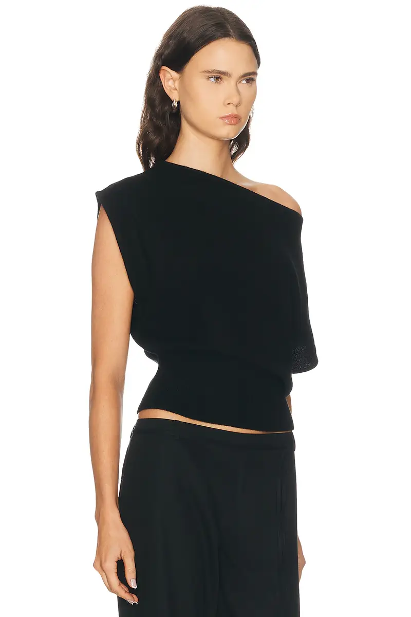 St. Agni Cashmere Asymmetric Top | Thumbnail 2 St. Agni Cashmere Asymmetric Top | Thumbnail 2