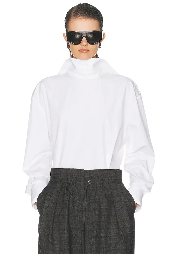 Givenchy Back To Front Shirt With Plastron