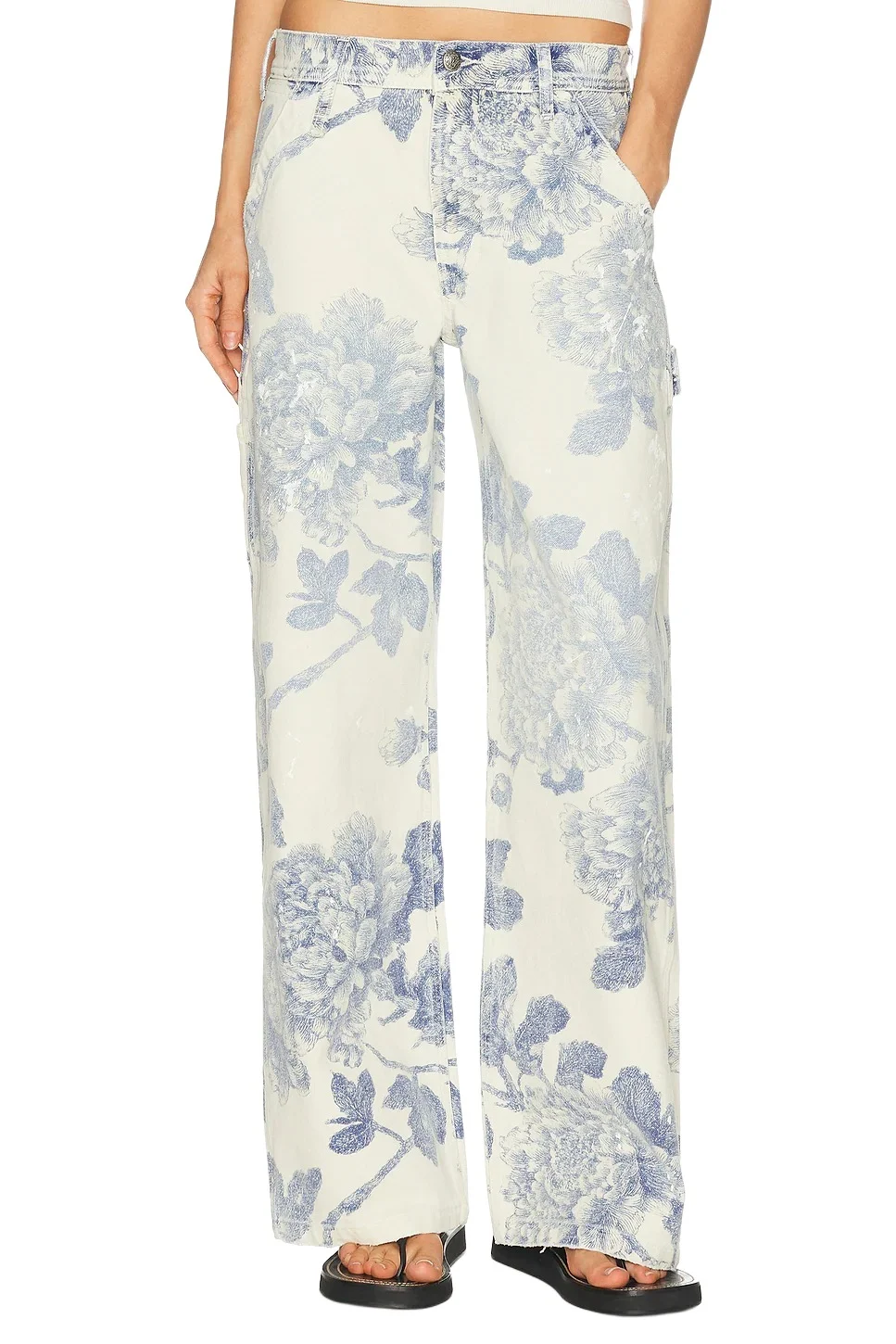 Wide Leg Carpenter Pant