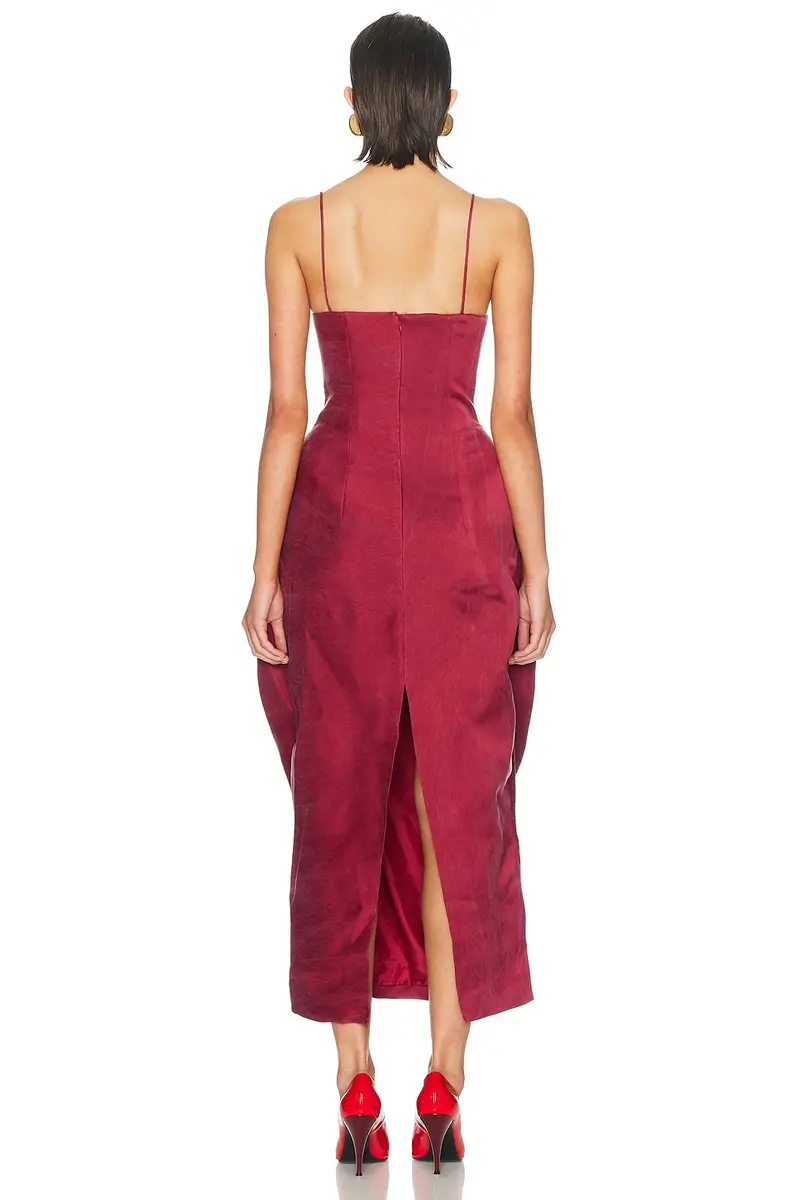 Magda Butrym Tank Midi Dress | Thumbnail 3 Magda Butrym Tank Midi Dress | Thumbnail 3